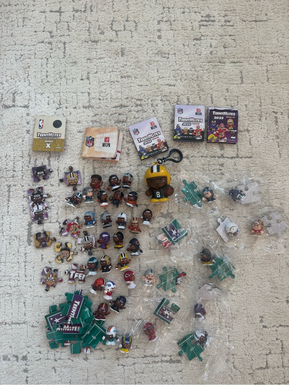 NFL Teenymates Series X blind bag bundle